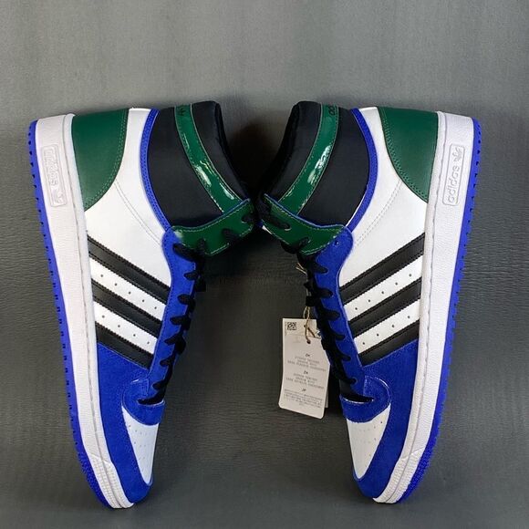 Adidas Top Ten RB 'Lucid Blue Green' sneakers shoes mens size 11 - Picture 8 of 11
